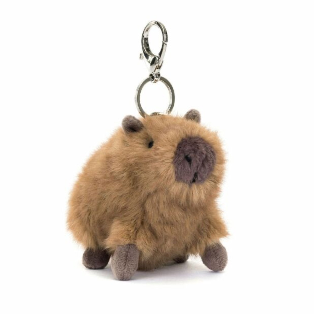 NWT Jellycat Clyde Capybara Bag Charm